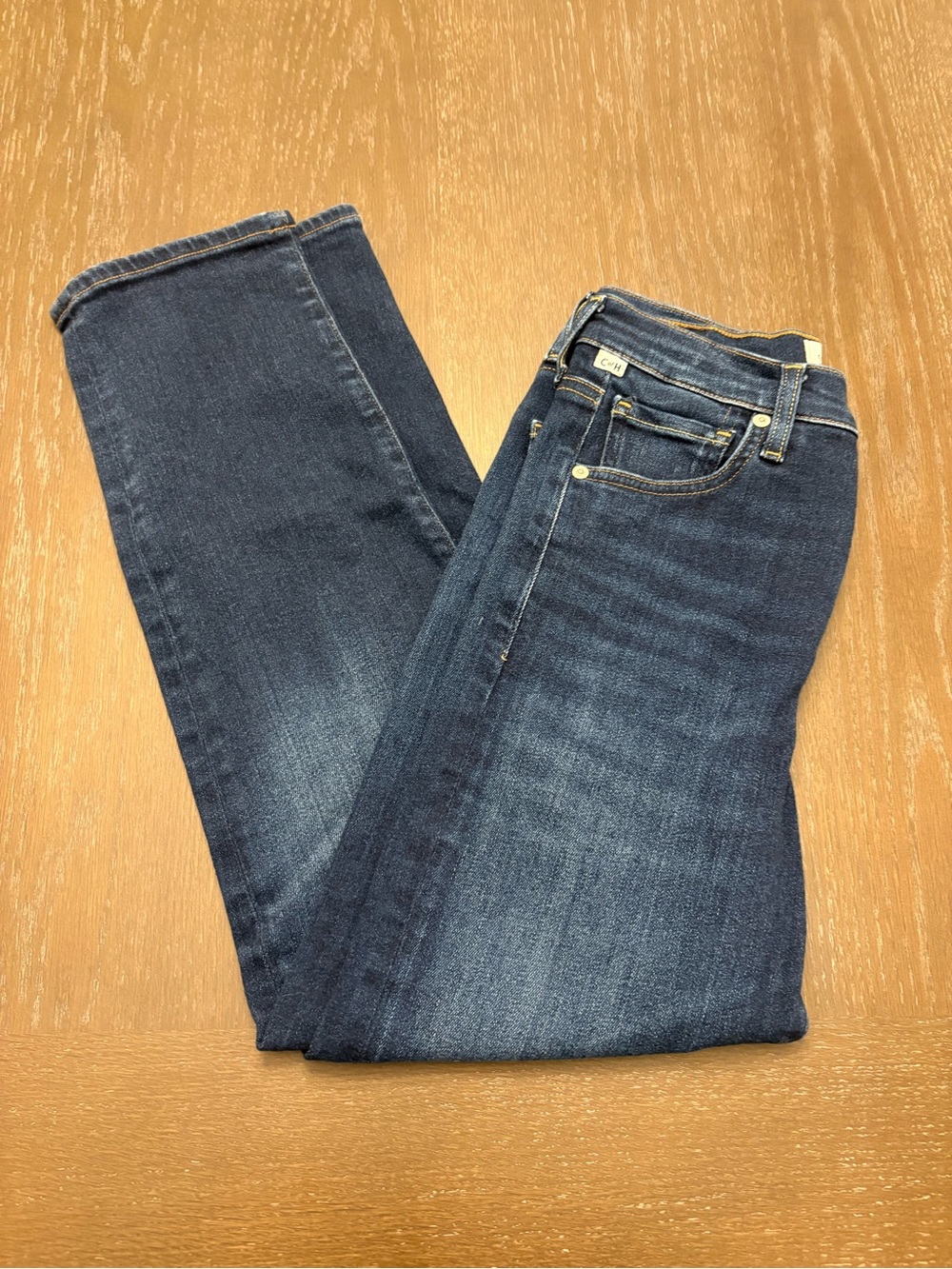 Citizens Of Humanity Caia Dark Blue Straight-Leg Women’s 24